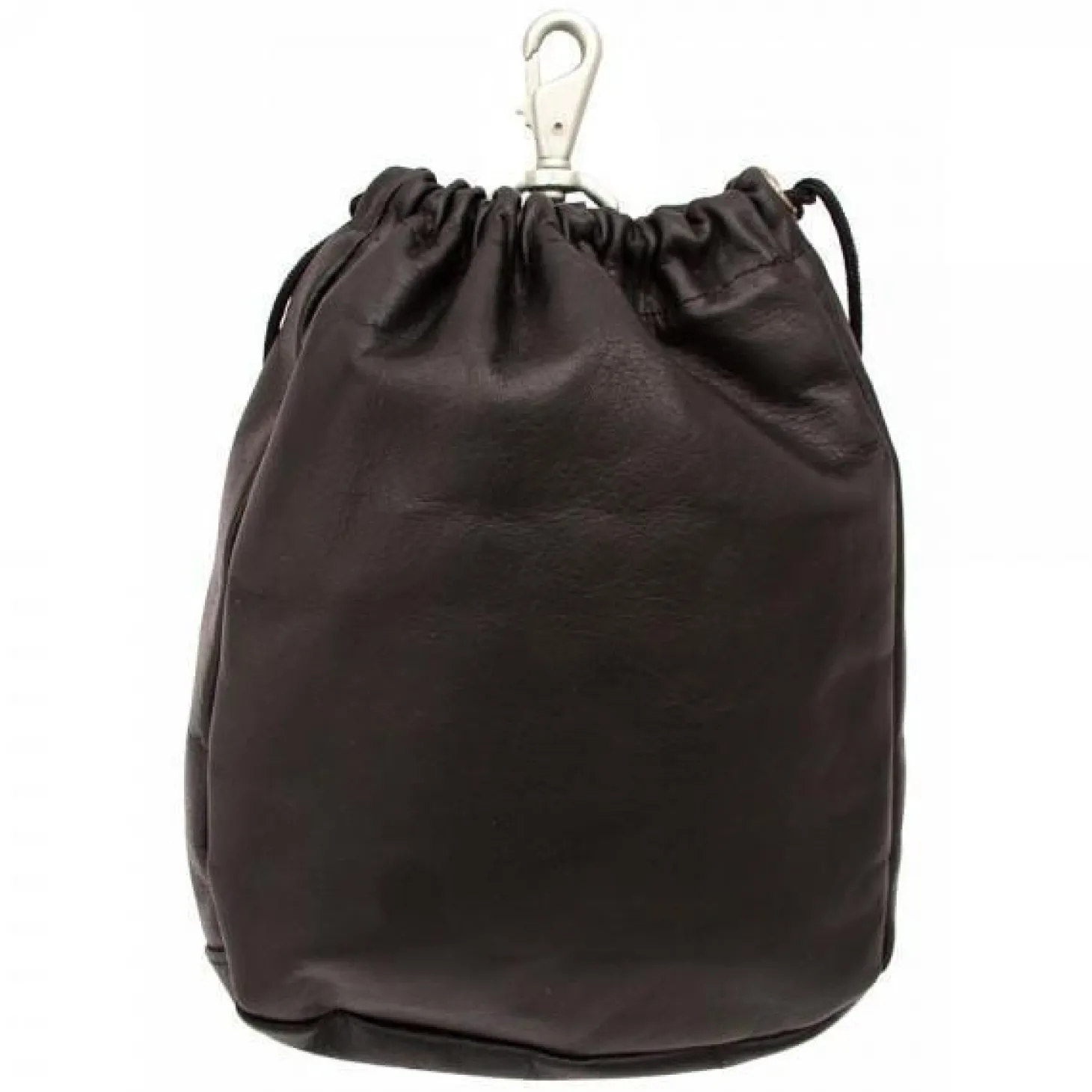 Piel Leather Large Drawstring Pouch