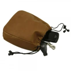 Piel Leather Large Drawstring Pouch