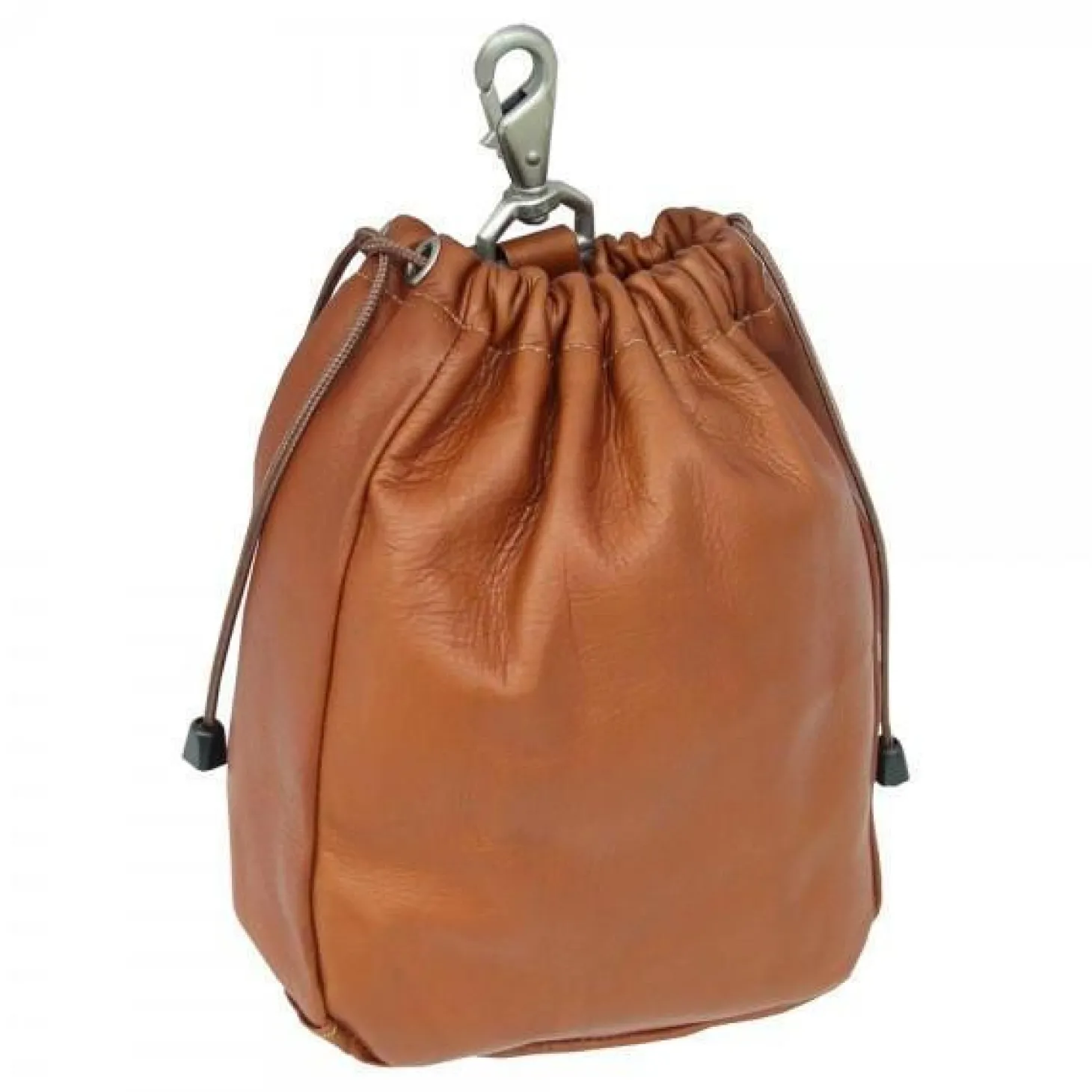 Piel Leather Large Drawstring Pouch