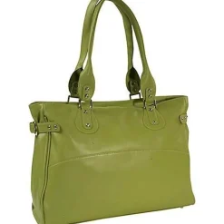 Piel Leather Large Ladies Side Strap Tote