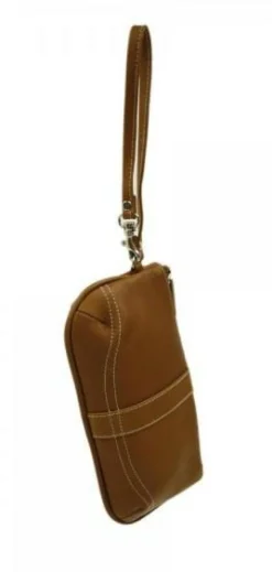 Piel Leather Large Ladies Wristlet