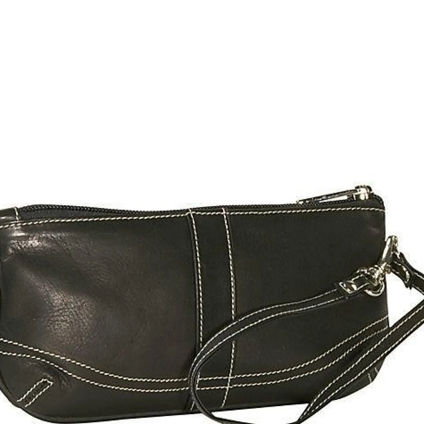 Piel Leather Large Ladies Wristlet