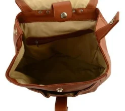 Piel Leather Large Oval Loop Backpack