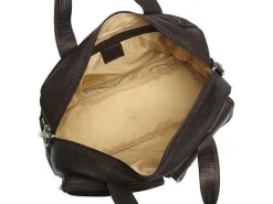 Piel Leather Multi-Pocket Carry-On Duffel