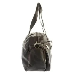 Piel Leather Multi-Pocket Carry-On Duffel