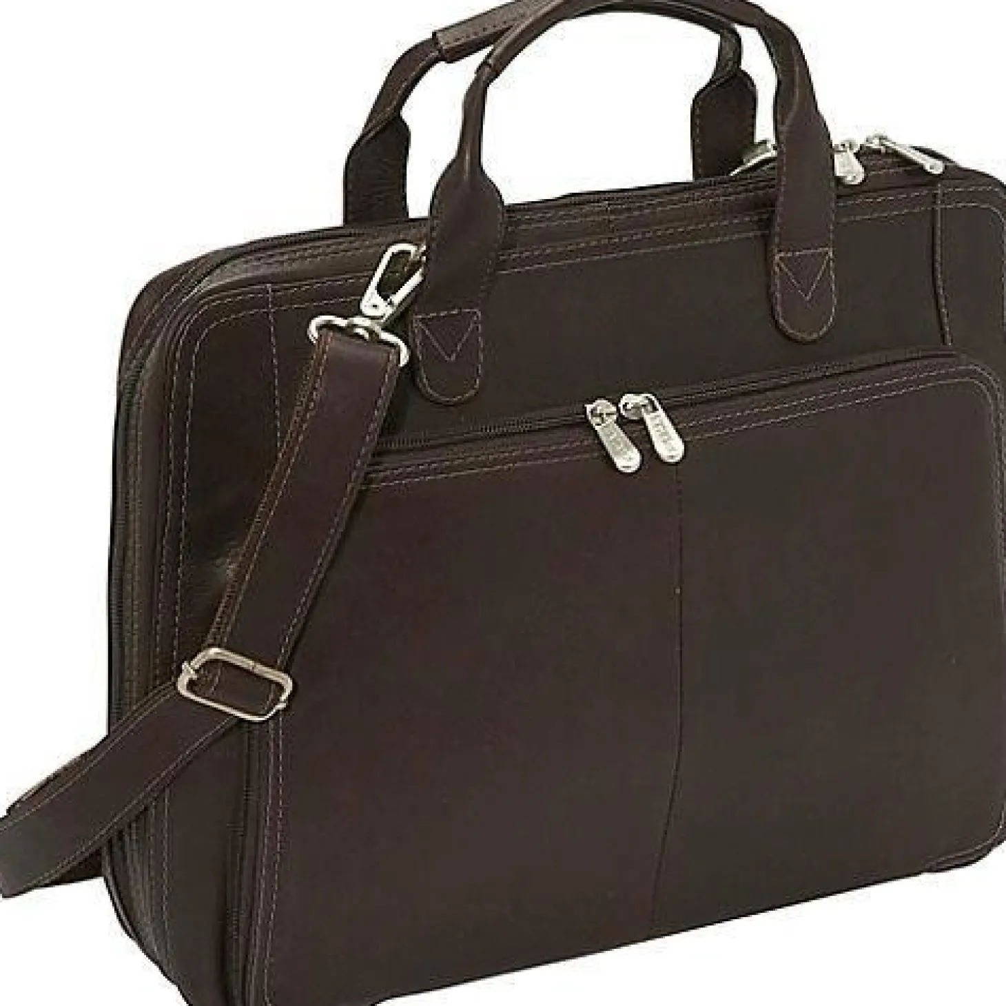Piel Leather Slim Modern Portfolio