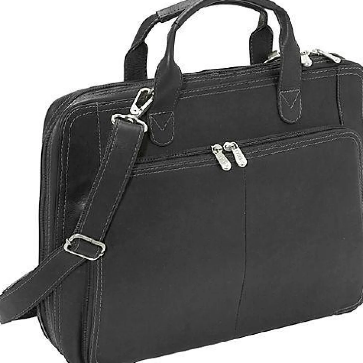 Piel Leather Slim Modern Portfolio