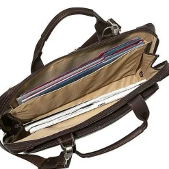 Piel Leather Slim Modern Portfolio