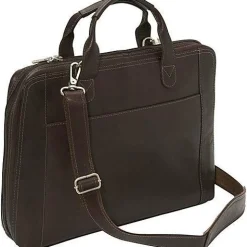 Piel Leather Slim Modern Portfolio