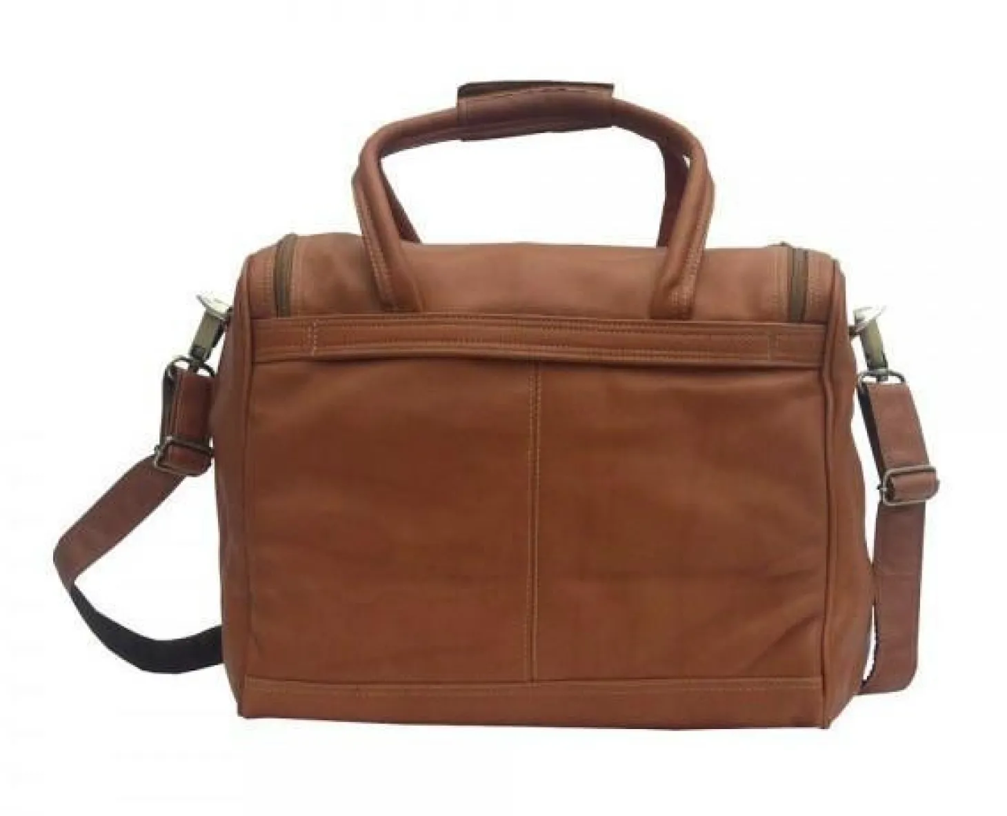 Piel Leather Small Computer Carry-All Bag