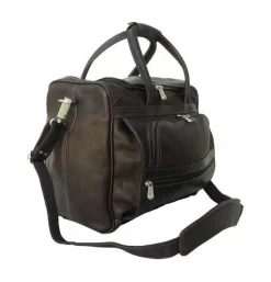 Piel Leather Small Computer Carry-All Bag