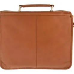 Piel Leather Small Flap-Over Laptop Brief