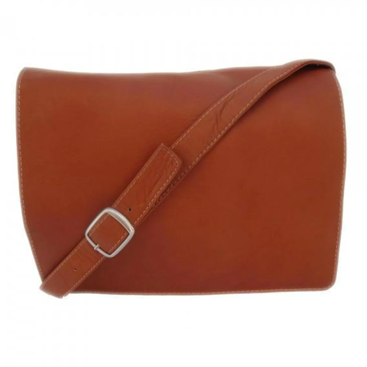Piel Leather Small Handbag With Organizer