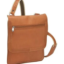 Piel Leather Small Vertical Messenger