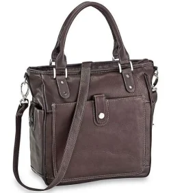 Piel Leather Tablet Shoulder Bag