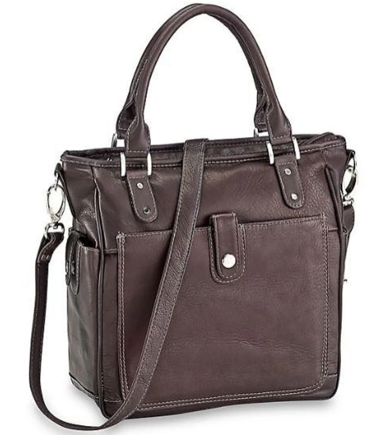 Piel Leather Tablet Shoulder Bag