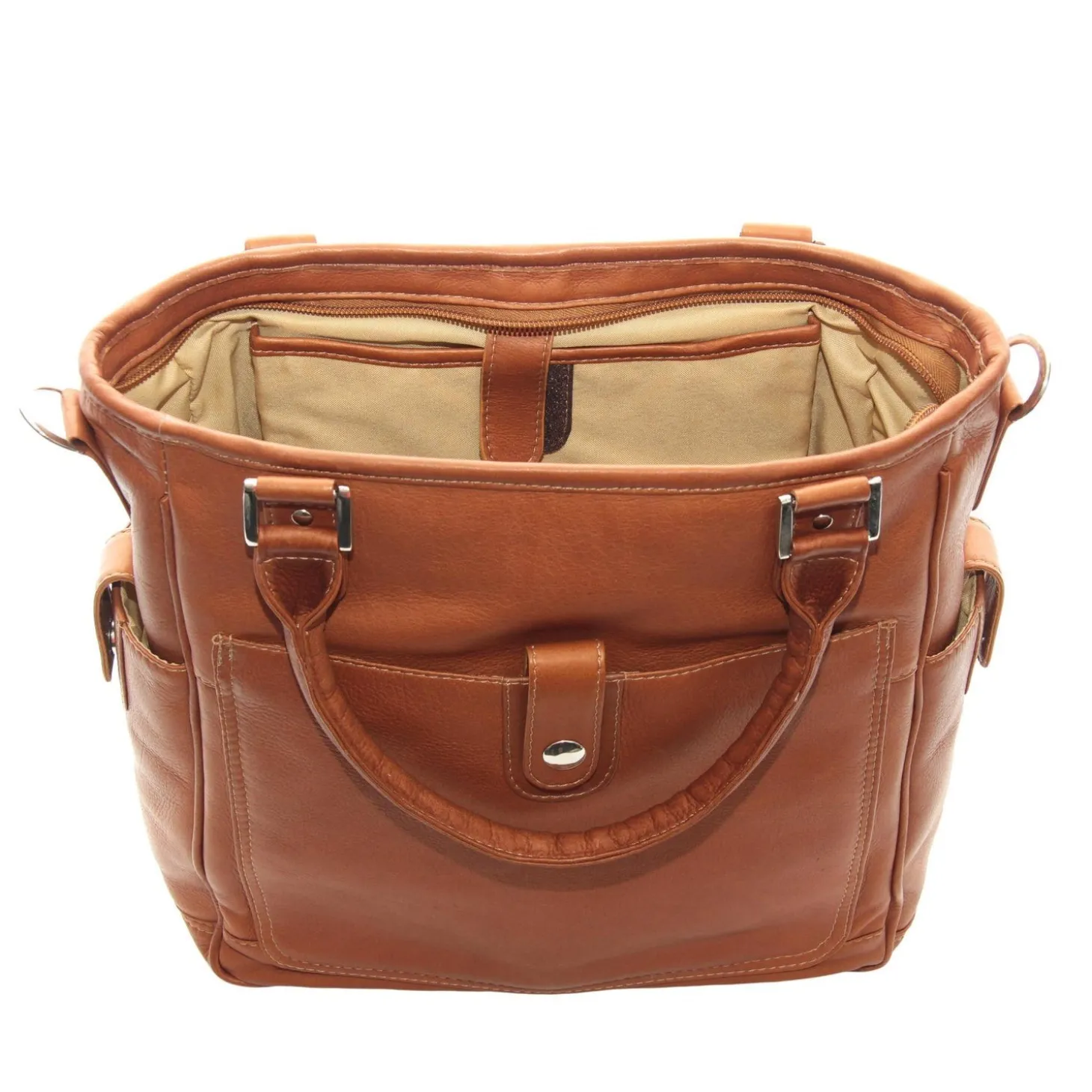 Piel Leather Tablet Shoulder Bag