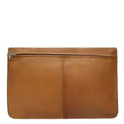 Piel Leather Three-Section Flap Portfolio