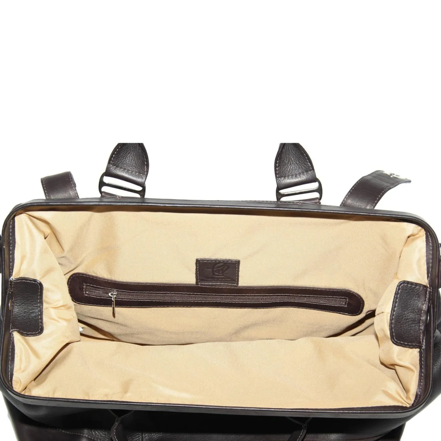 Piel Leather Top Frame Carry-On