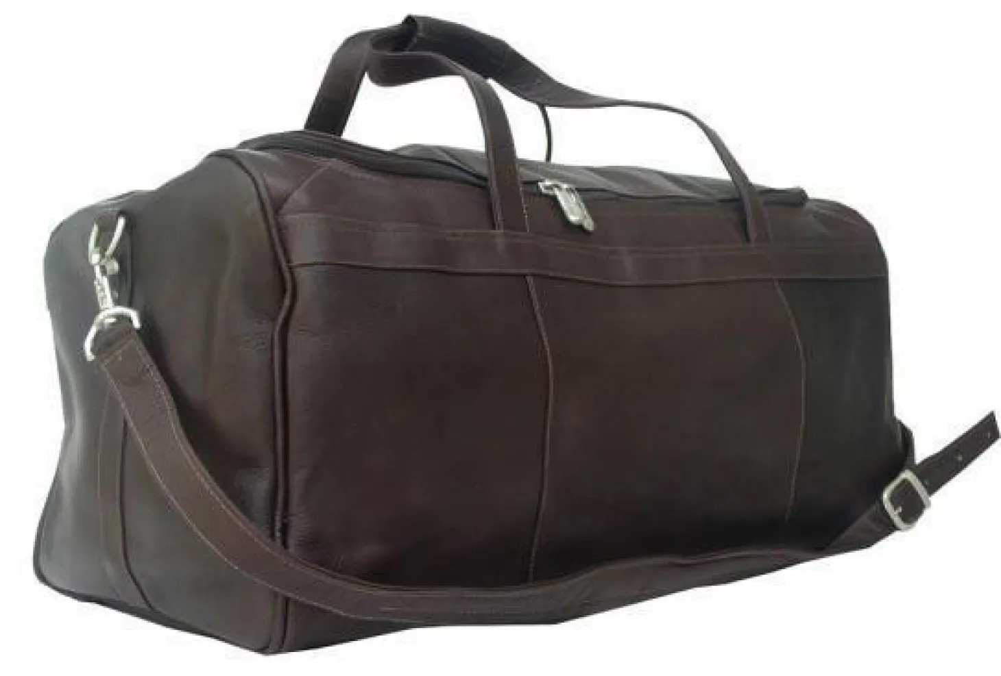 Piel Leather Traveler's Select Medium Duffel Bag