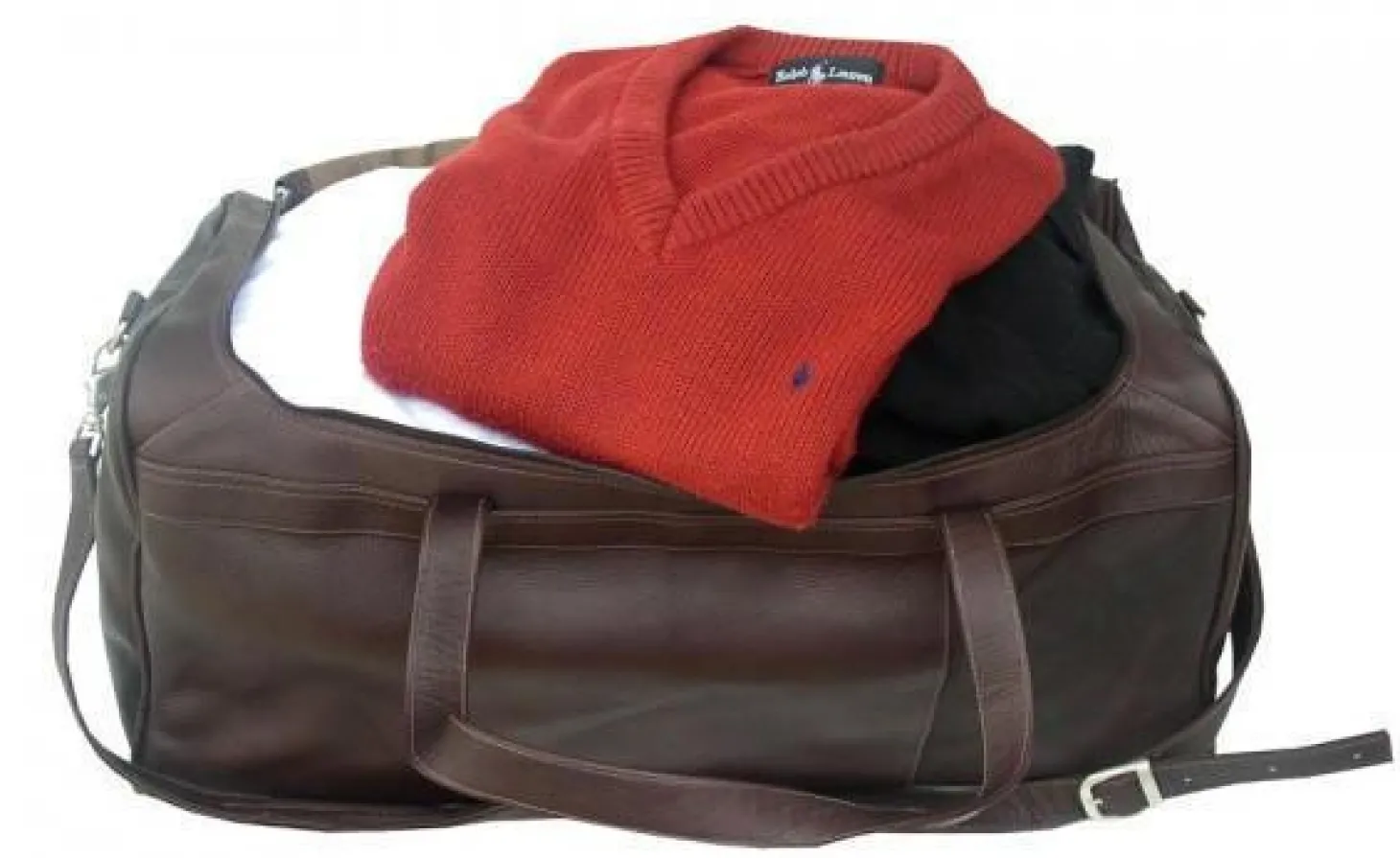 Piel Leather Traveler's Select Medium Duffel Bag