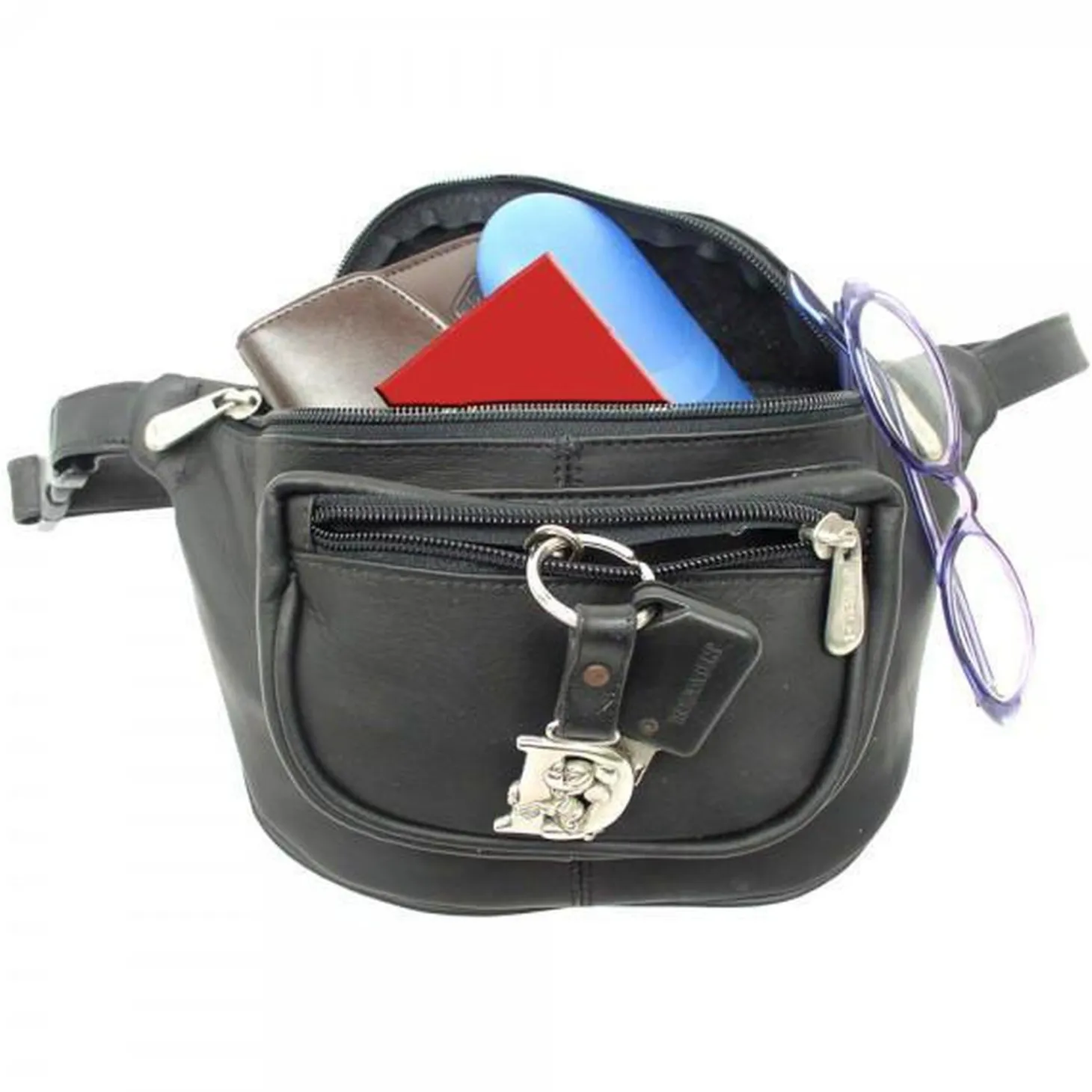 Piel Leather Travelers Waist Bag
