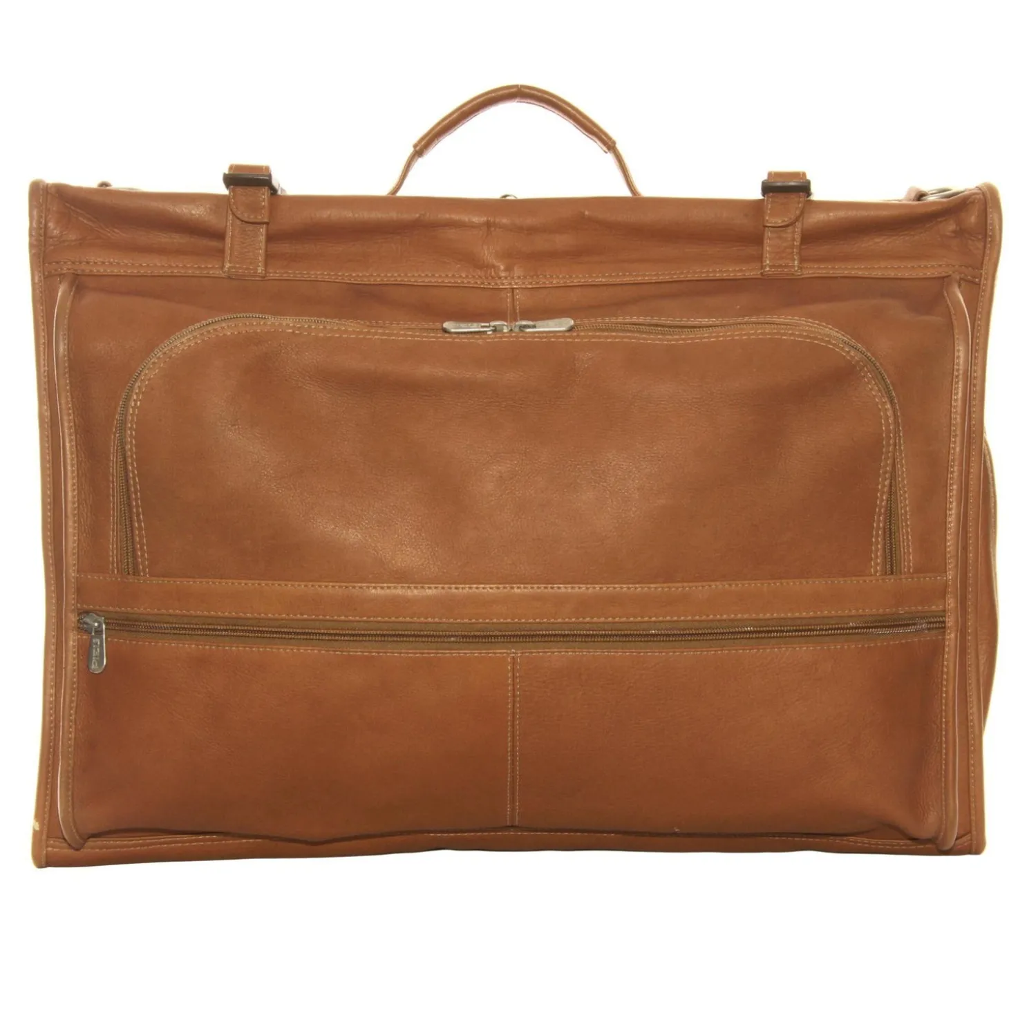 Piel Leather Tri-Fold Garment Bag