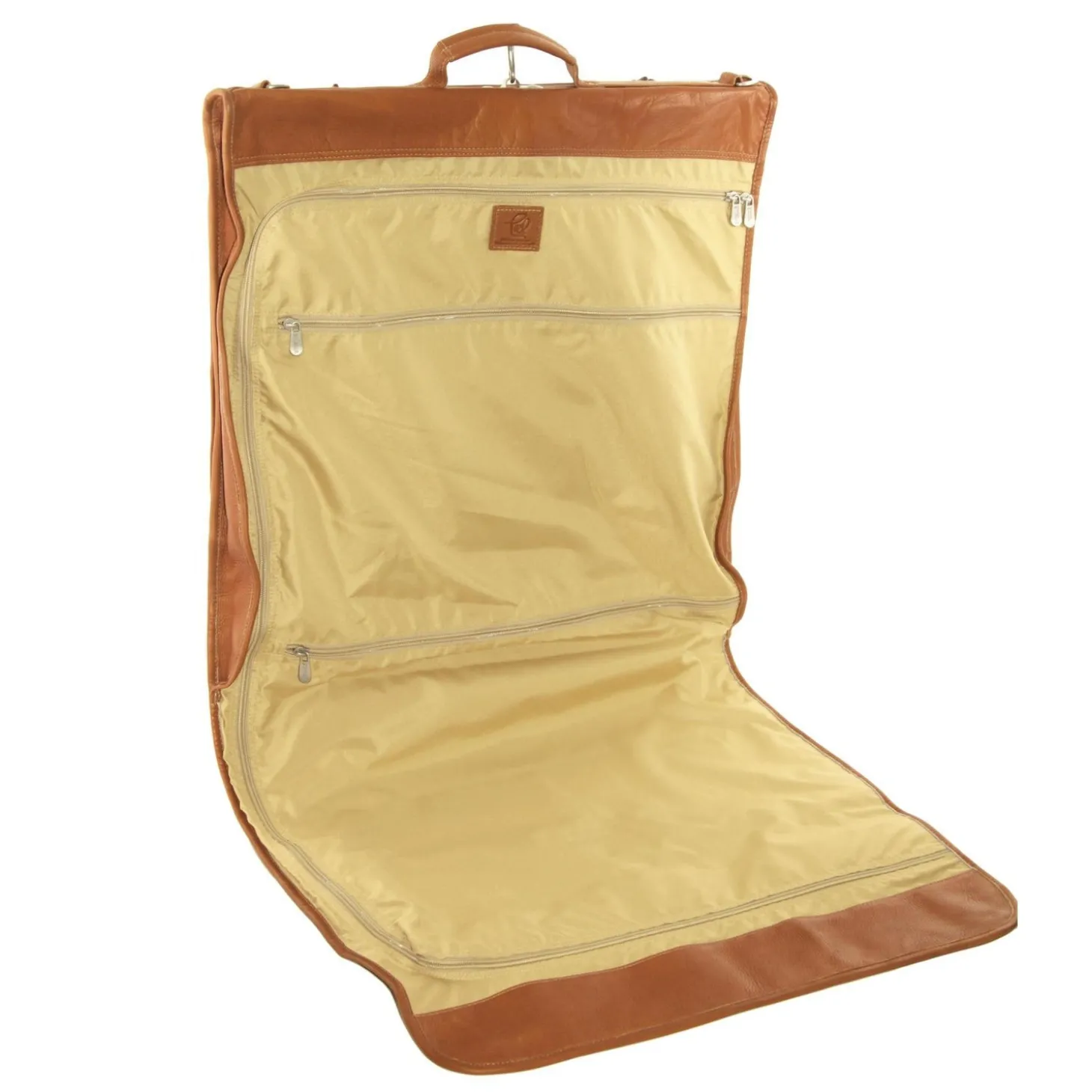 Piel Leather Tri-Fold Garment Bag