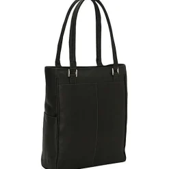Piel Leather Vertical Laptop Tote