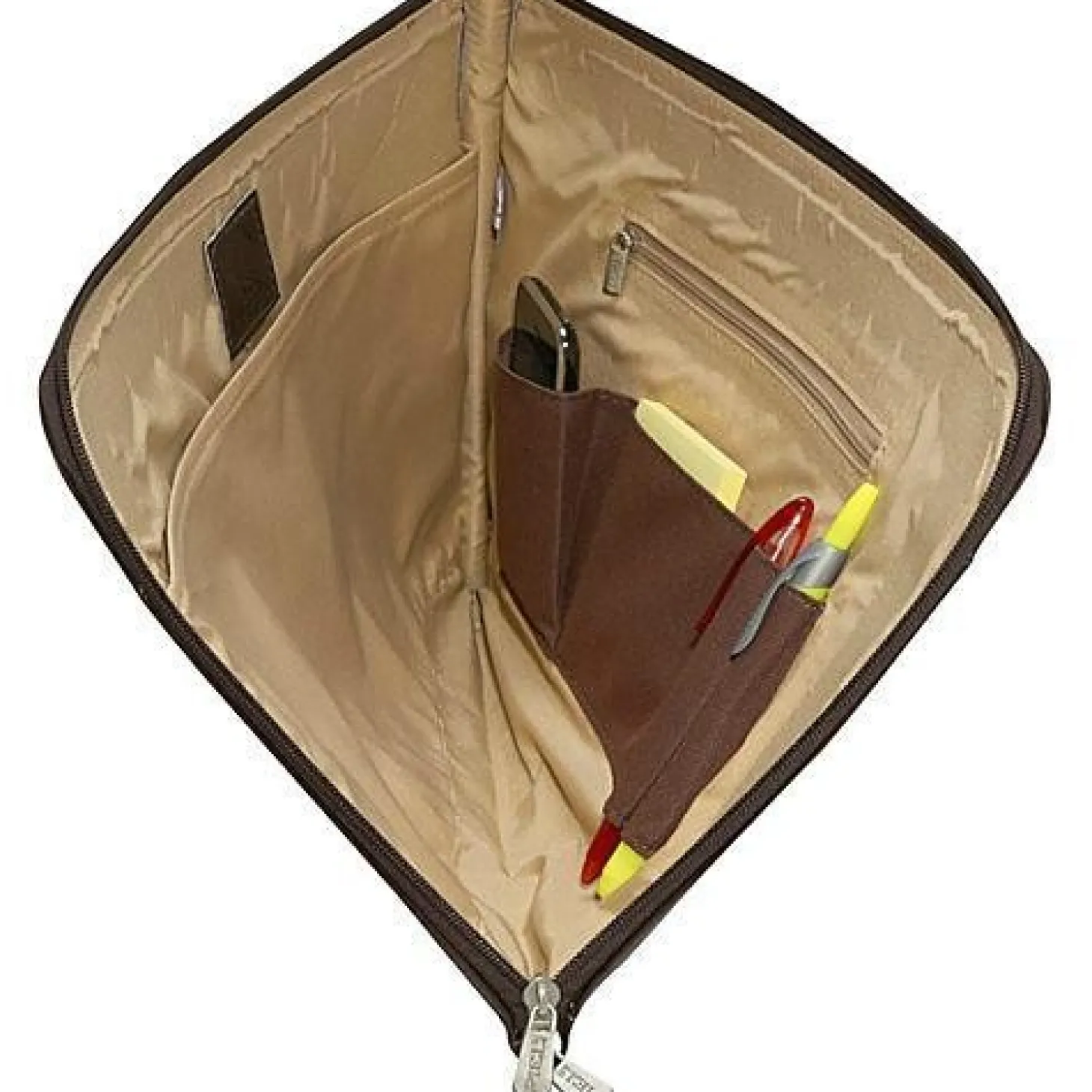 Piel Leather Zip Around Envelope