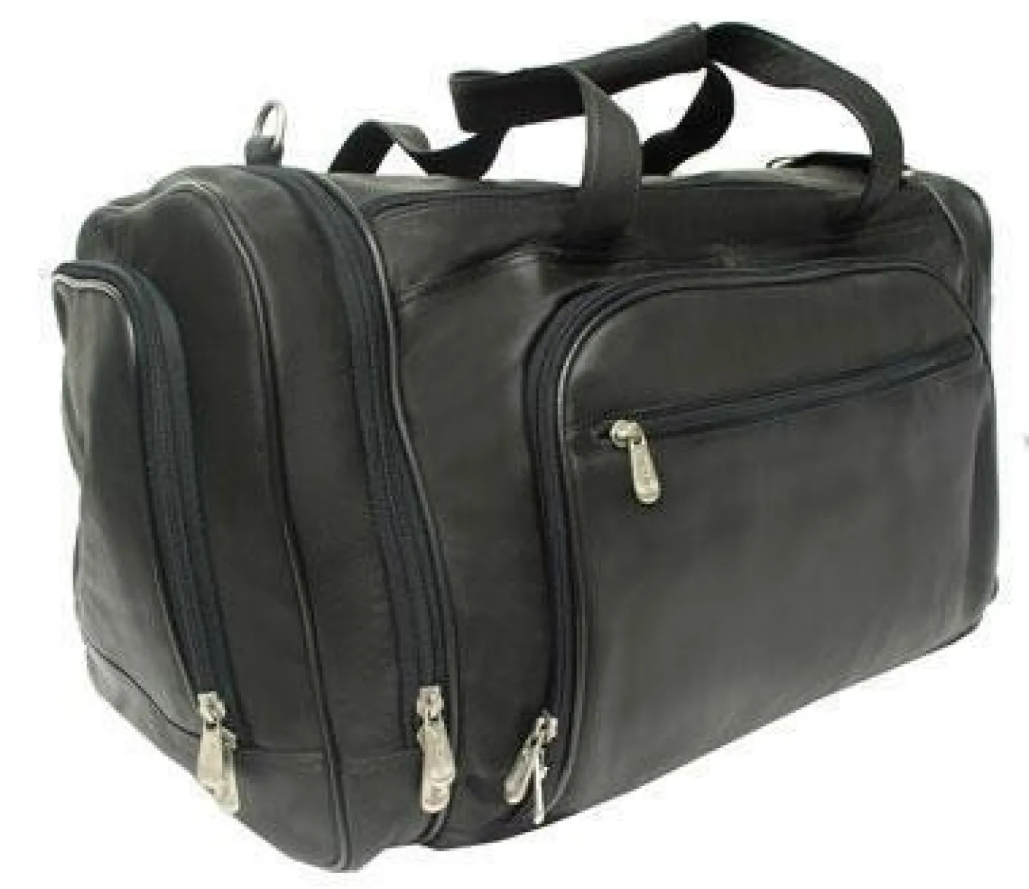 Piel Multi-Compartment Duffel Bag