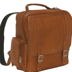 Piel Vertical Backpack
