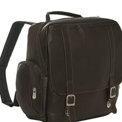 Piel Vertical Backpack