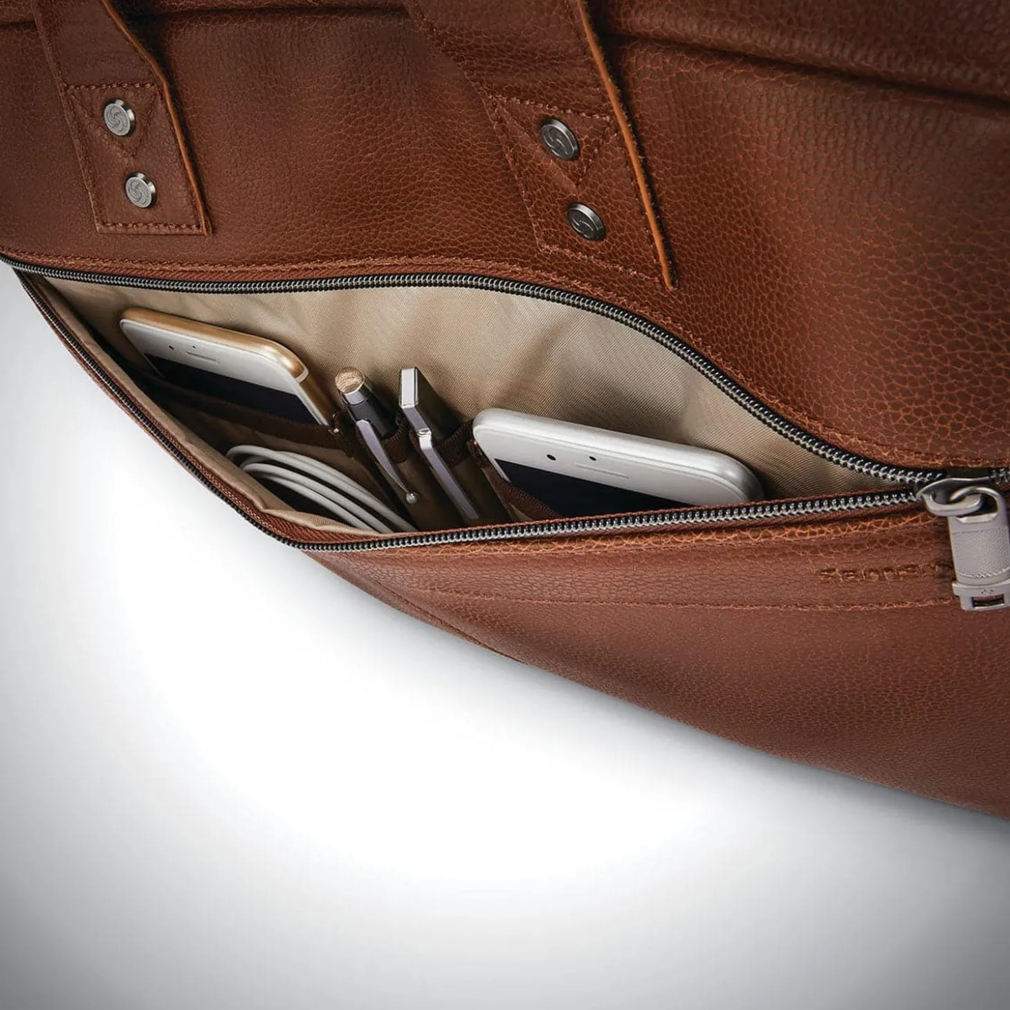 Samsonite Classic Leather Slim Brief