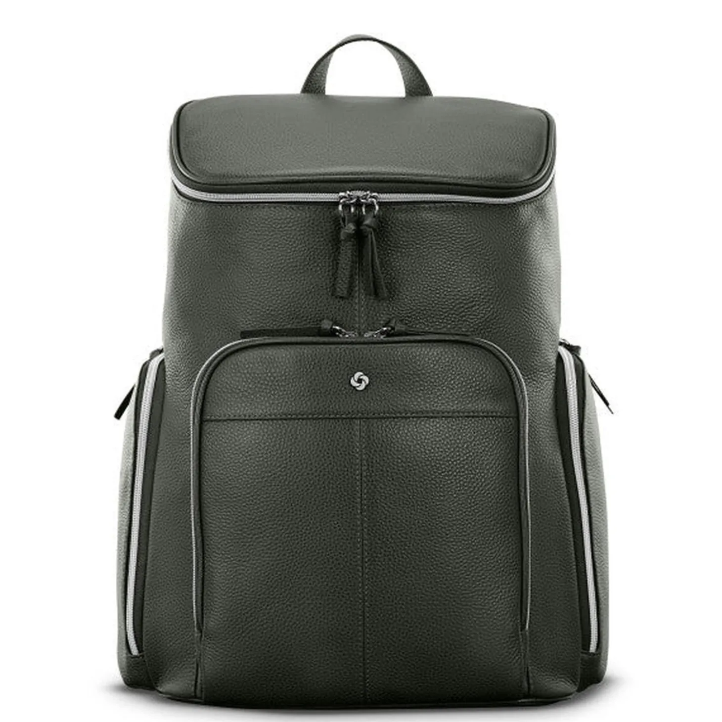 Samsonite Mobile Solutions Leather Deluxe Backpack