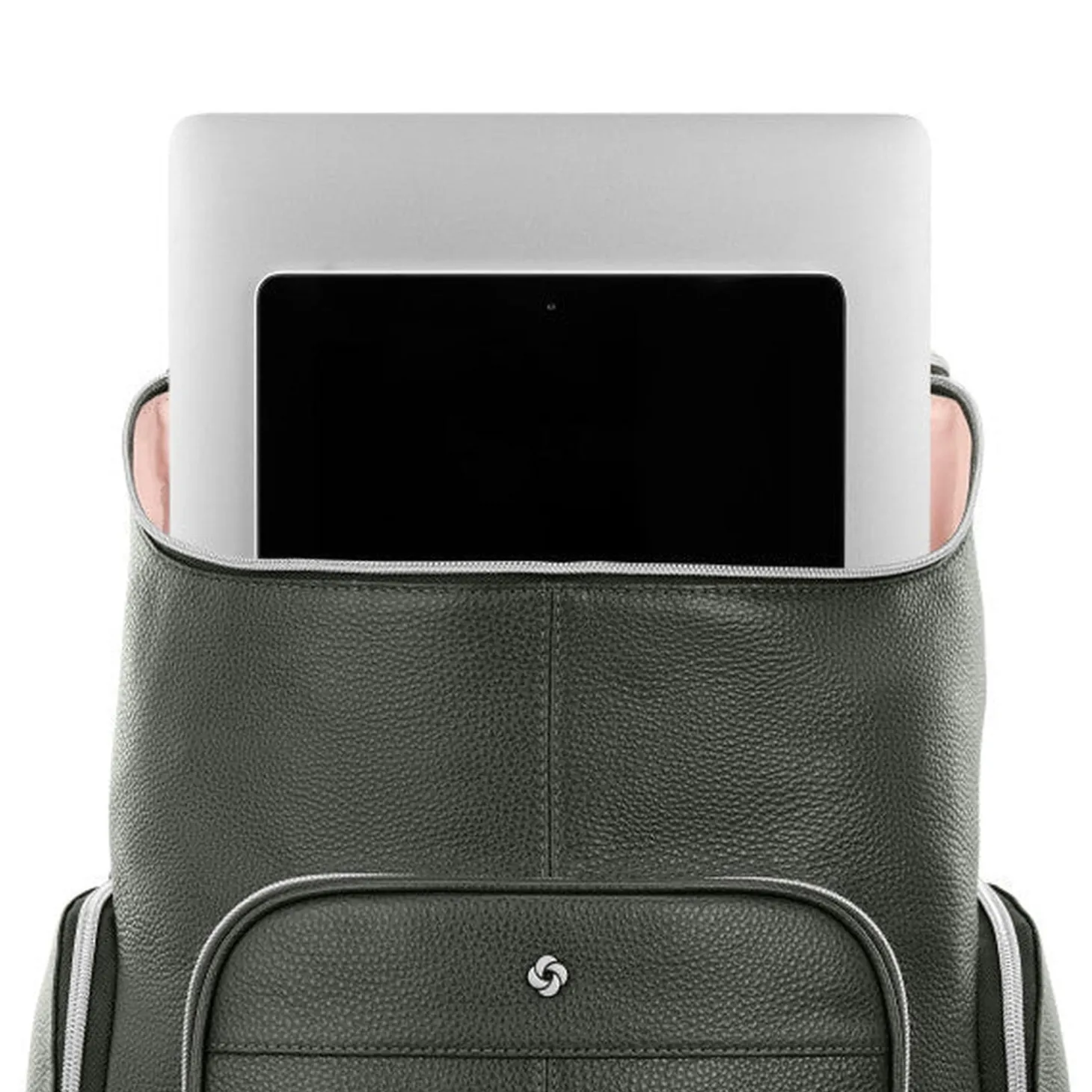 Samsonite Mobile Solutions Leather Deluxe Backpack