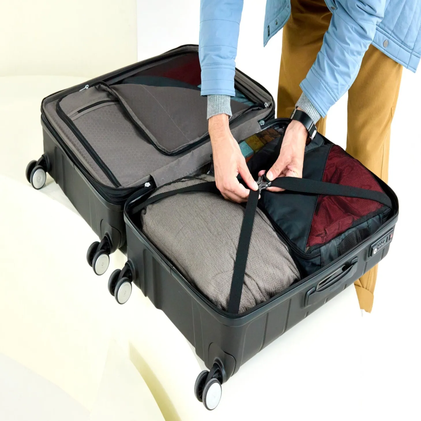 Samsonite Travel Accessories 6-Piece Compression Packing Cubes