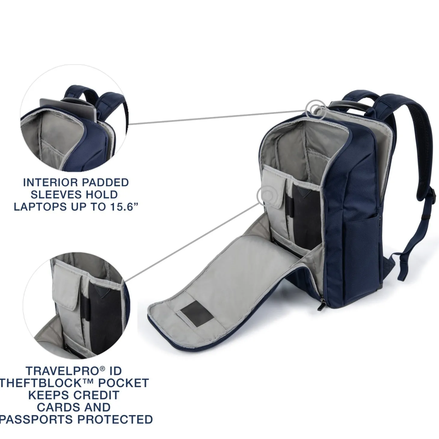 Travelpro Crew Executive Choice 3 Slim Backpack