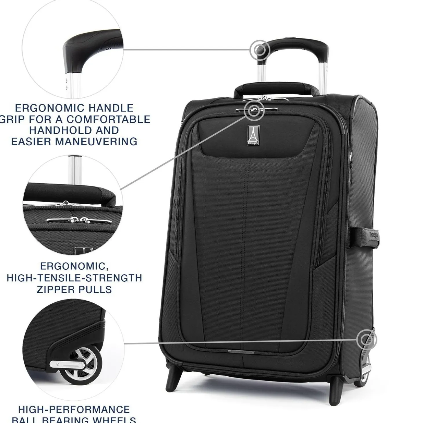 Travelpro Maxlite 5 Lightweight 22" Expandable Carry-On Rollaboard (2-Wheeled)