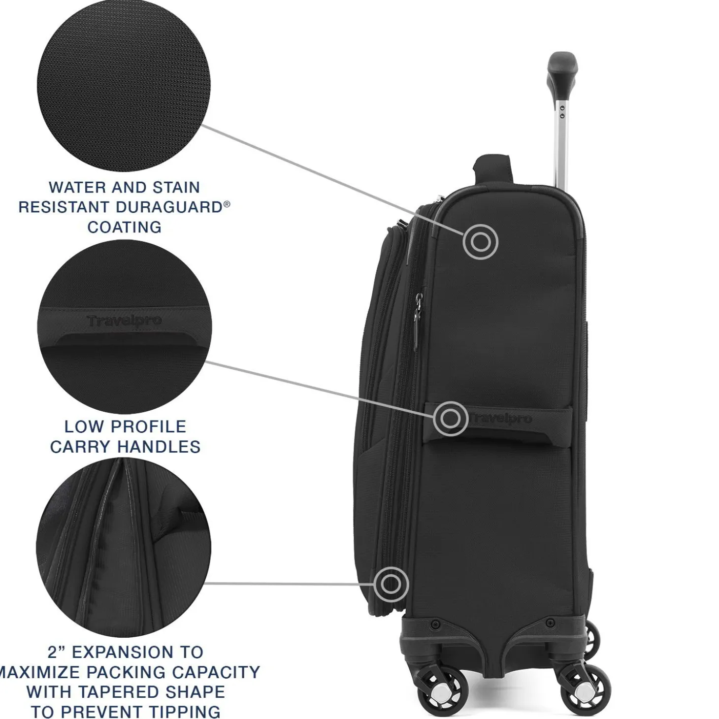 Travelpro Maxlite 5 Lightweight International Expandable Carry-On Spinner