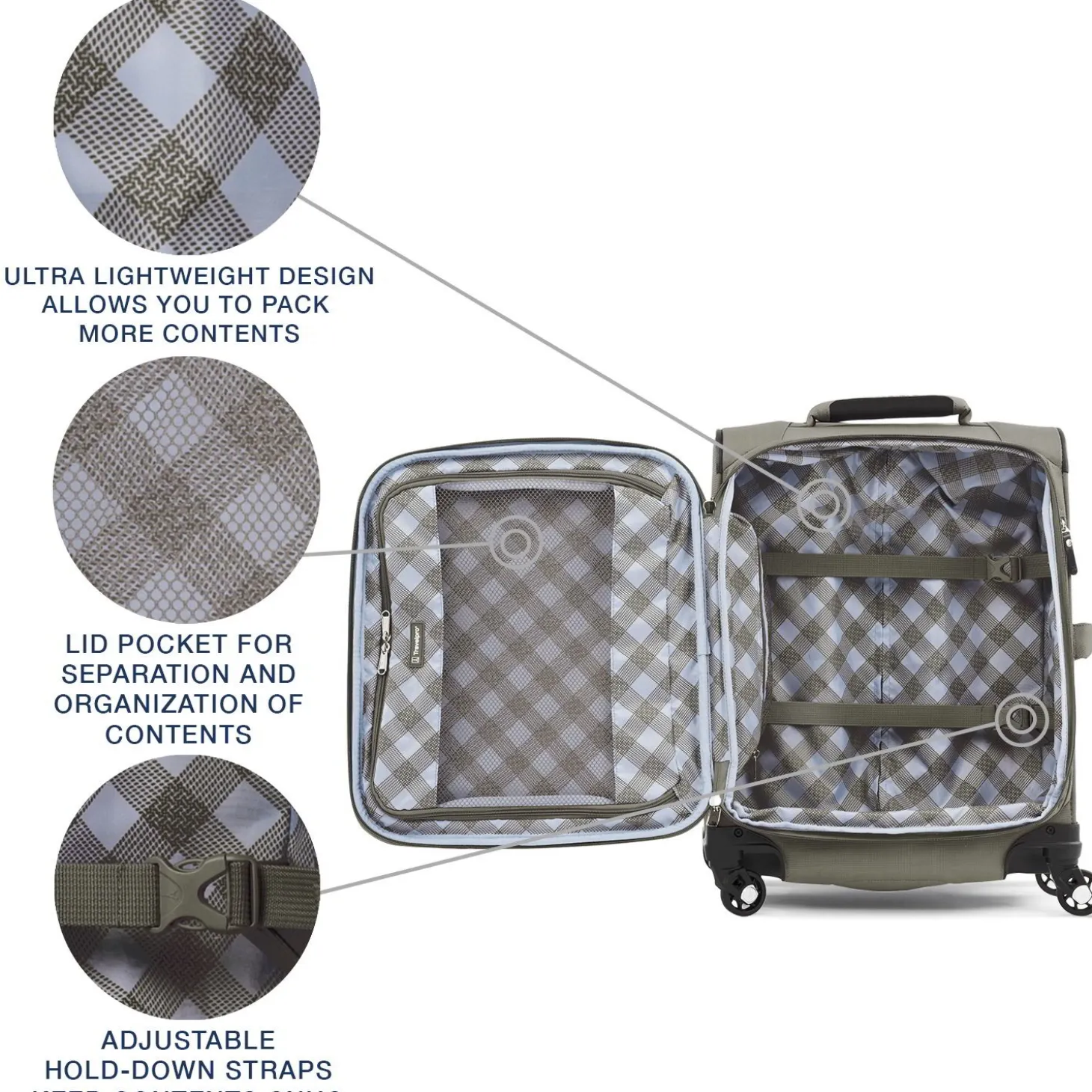 Travelpro Maxlite 5 Lightweight International Expandable Carry-On Spinner