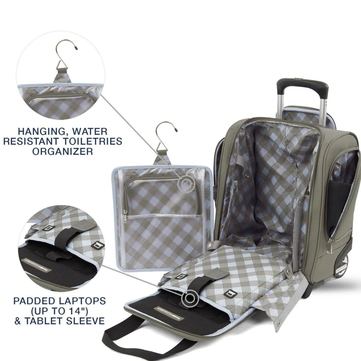 Travelpro Maxlite 5 Lightweight Rolling Underseat Carry-On