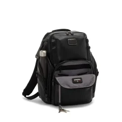 TUMI Alpha Bravo Leather Search Backpack