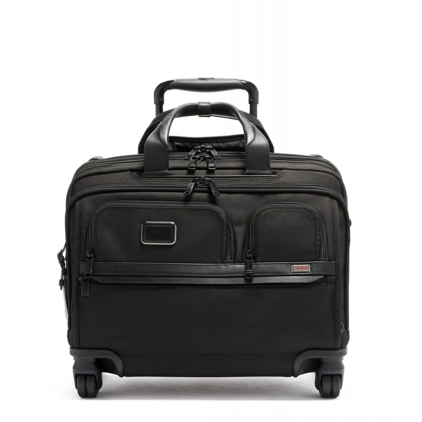 TUMI Alpha Deluxe Laptop Expandable Wheeled Brief