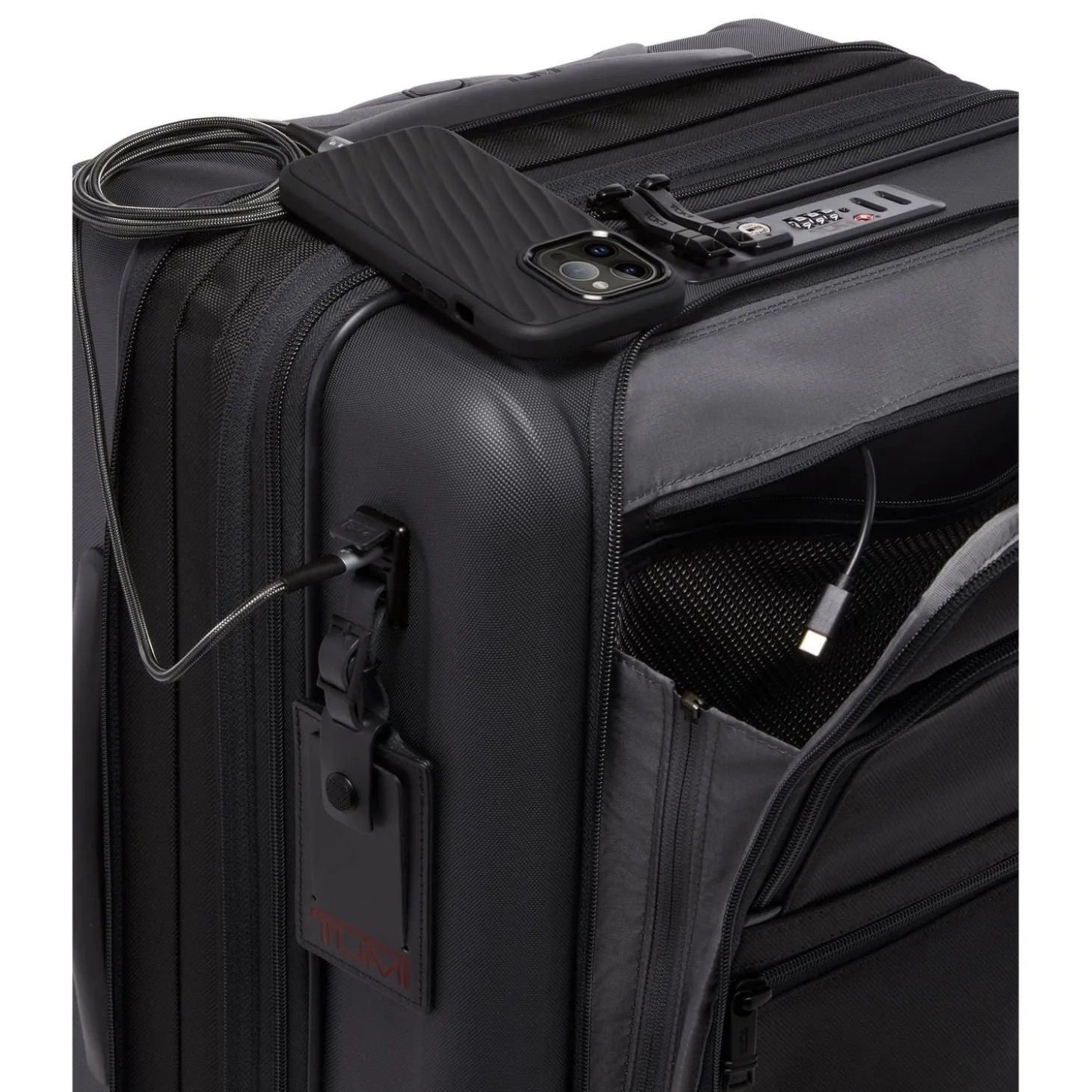 TUMI Alpha Hybrid Large Expandable Carry On