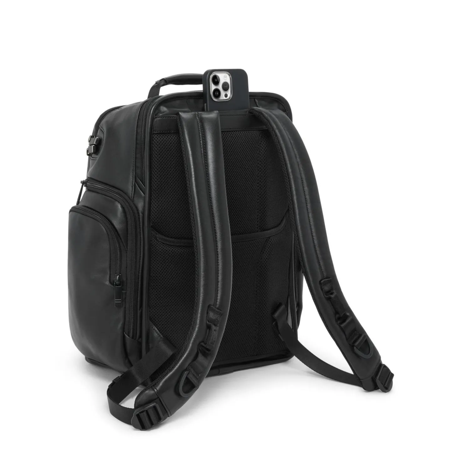 TUMI Alpha Leather Brief Pack