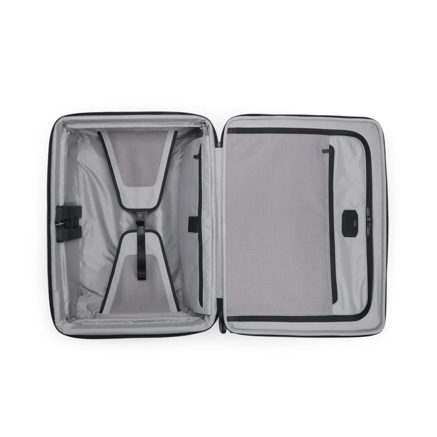 TUMI Alpha Medium Dual Access Expandable Checked