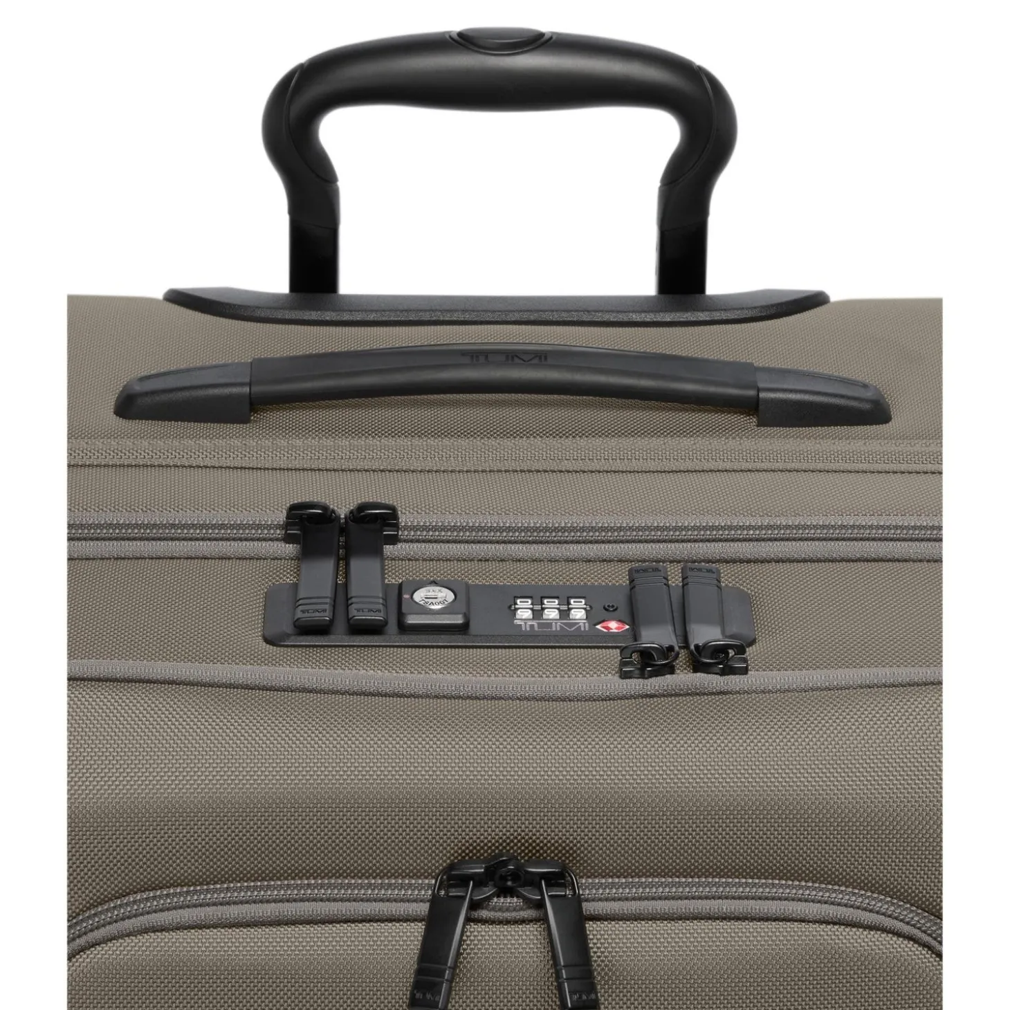 TUMI Alpha Medium Dual Access Expandable Checked