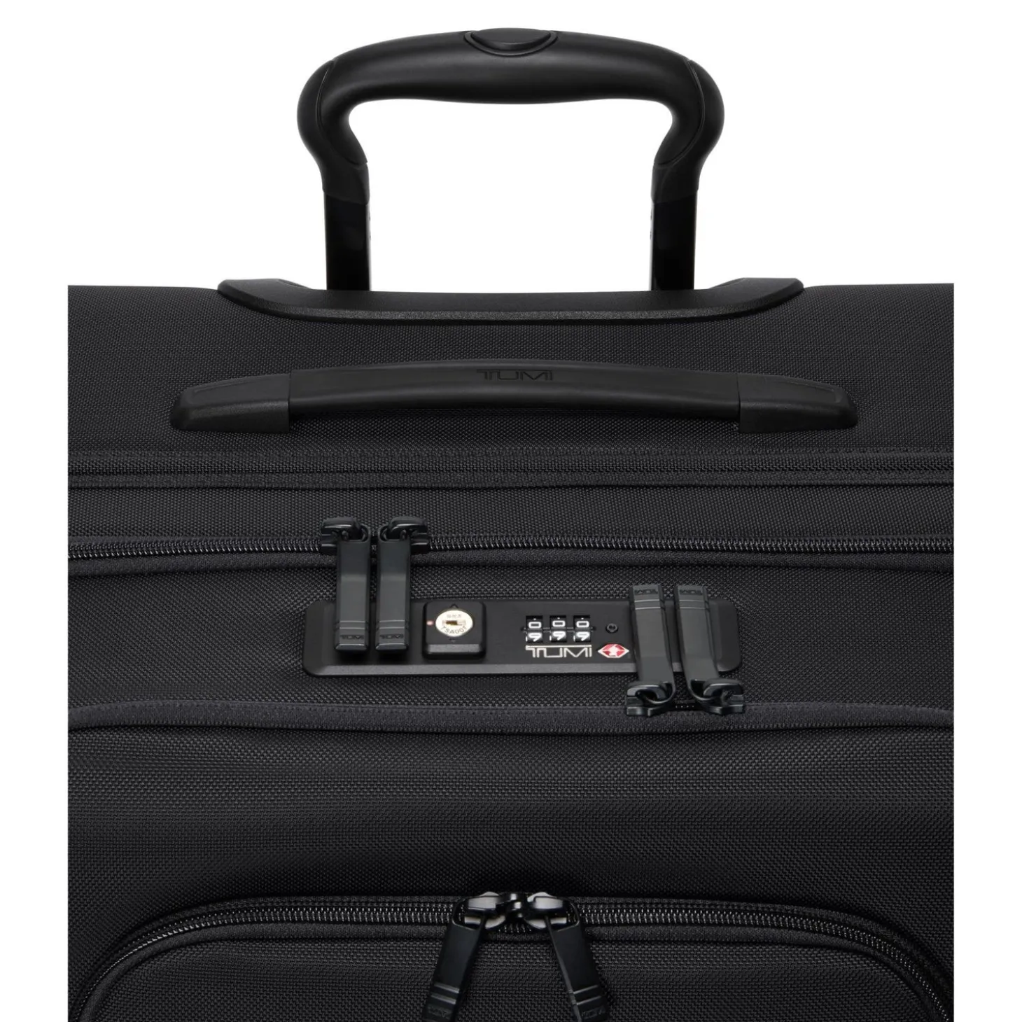 TUMI Alpha Medium Dual Access Expandable Checked