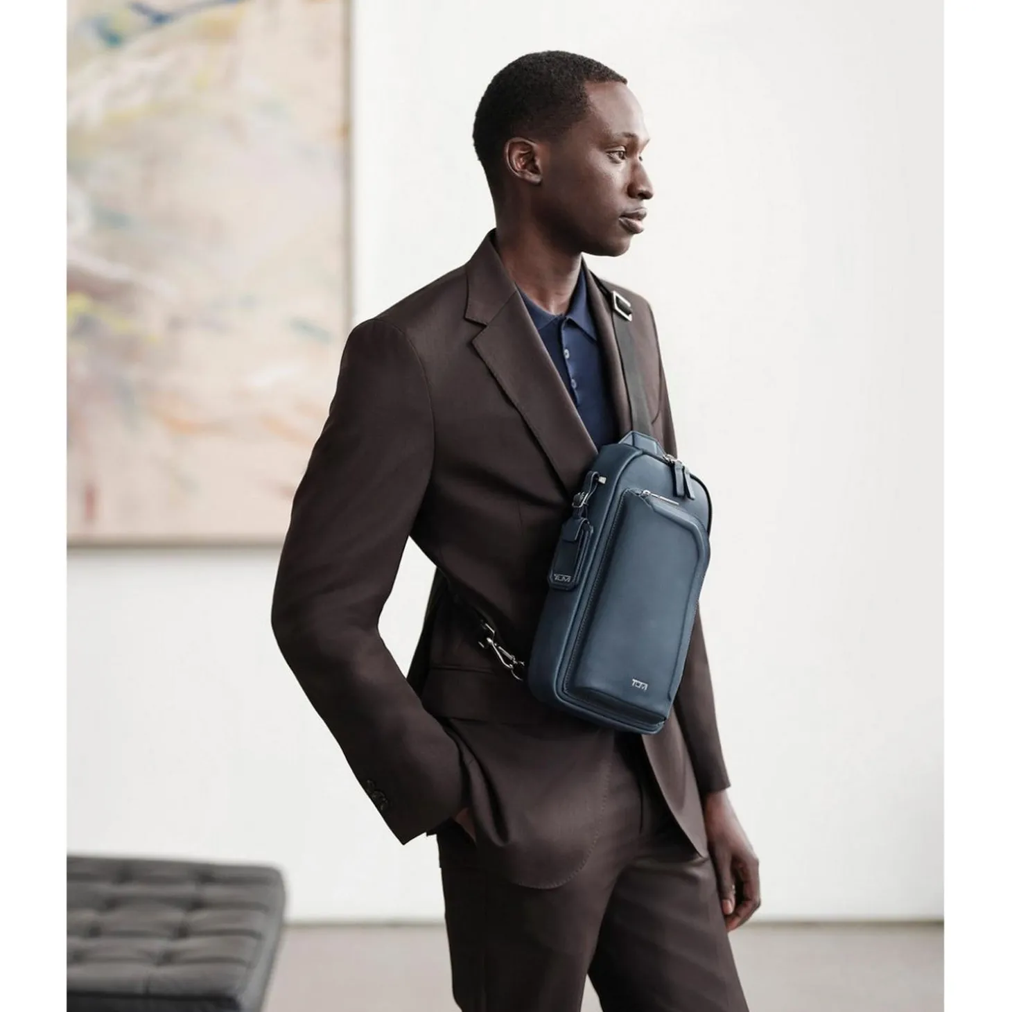 TUMI Harrison Gregory Leather Sling